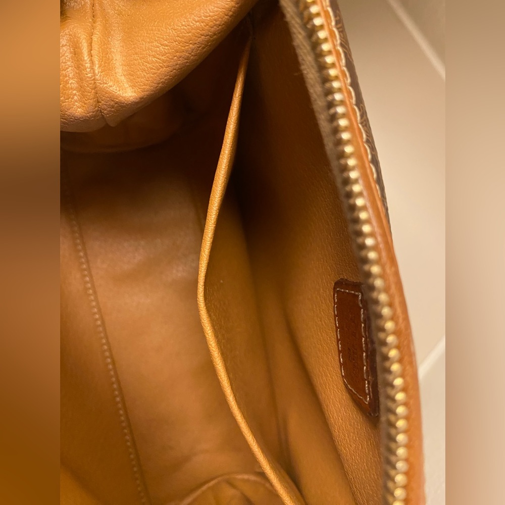 Celine Doctor’s Bag Vintage Macadam Triomphe. Frame Opening Travel/Cosmetics. - Picture 12 of 13